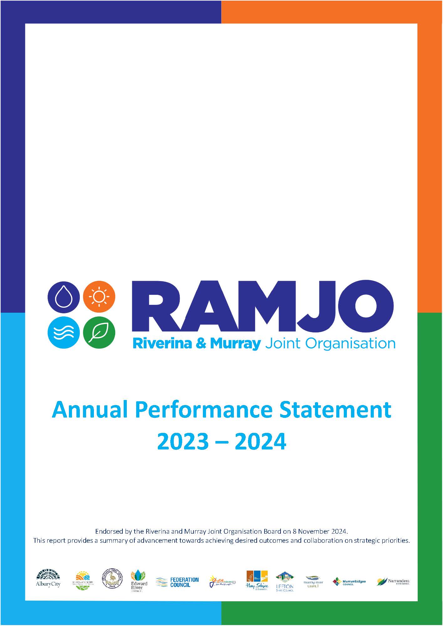 RAMJO Water Position Paper 2020