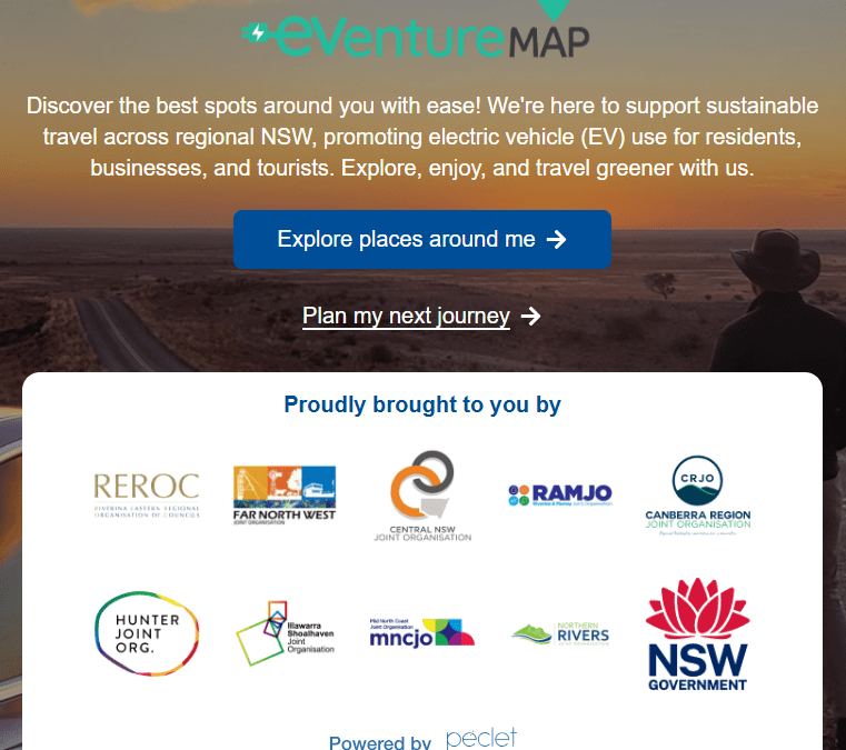 NSW’s First EV Travel Map Launches: Charge, Scan, Explore: EVenture Map